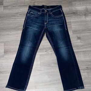 Buckle Deep Blue Bootcut Jeans